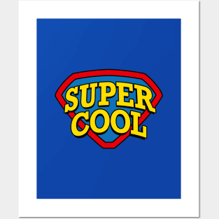 Super Cool Hero funny Superhero costume Posters and Art